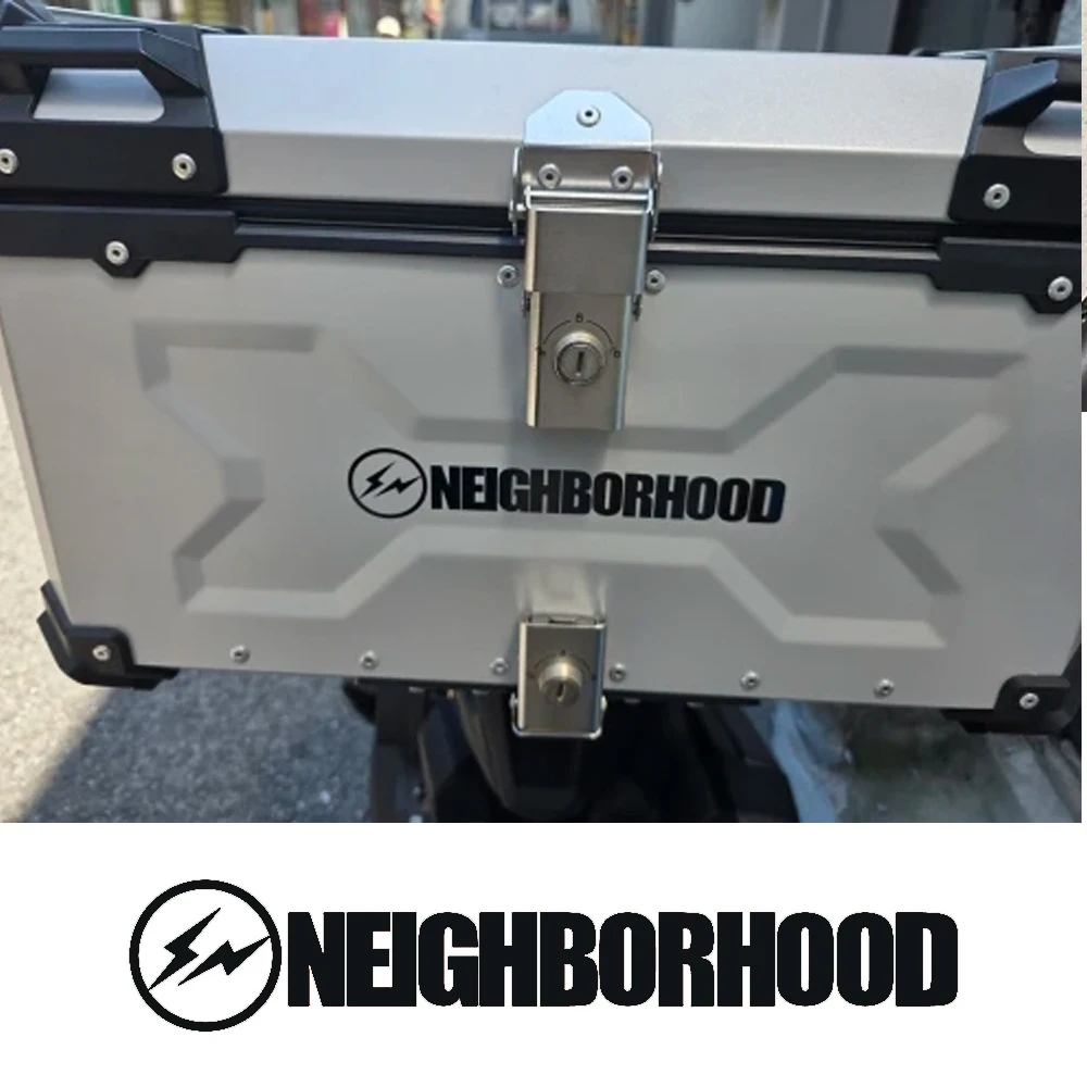 

Декоративные наклейки JDM «NEIGHBORHOOD» Светоотражающая наклейка на кузов автомобиля, наклейки на шлем, ноутбук, наклейка на чехол от царапин