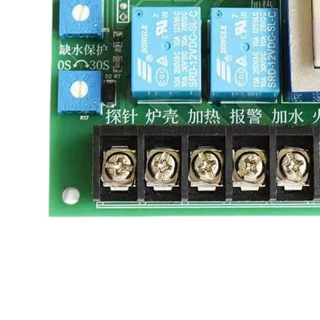 Universal Steam Generator Control Board 220V 10A, Single Probe Water Level Detect Anti-Dry Burn Protection for Boiler