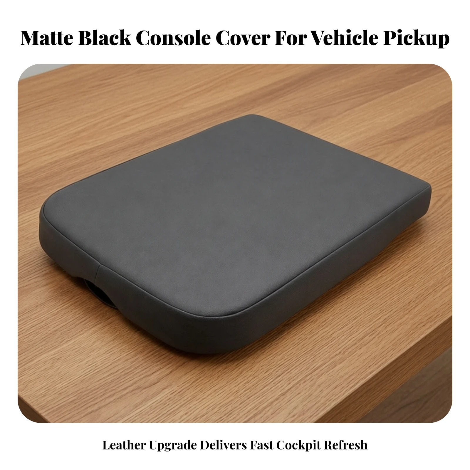 Center Console Lid OEM Compliant Center Armrest Lid Armrest Cover with Latch Padded Car Parts Wear-Resistant for Truck Owners - view 4