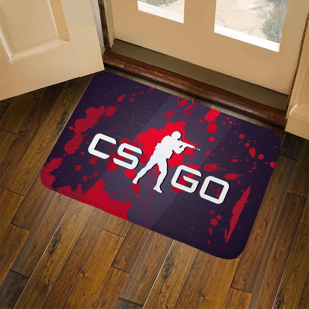 

Counter-Strike Global Offensive Doormat Carpet Living Room Kitchen Decoration Balcony Decorations Prayer Rug Children Room Mat