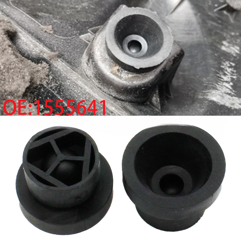 For Ford Focus 2 MK2 Galaxy C S Max Mondeo Mk4 Rubber Engine Cover Grommet Buffer Mount Bush Stopper Engine Bonnets Gaskets 4PCS