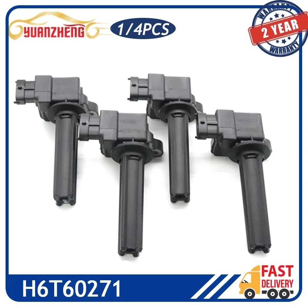 H6T60271 UF-526 1/4 PCS Ignition Coil For OPEL SIGNUM VECTRA SAAB 9-3 9-3X 2.0L VAUXHALL SIGNUM VECTRA 06-11 12787707