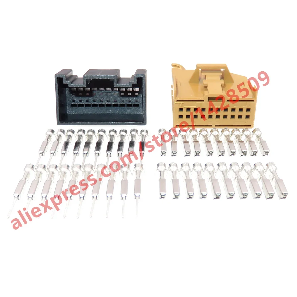 1 Set 20 Pin 1534110-2 969422-1 Auto Gateway Computer Controller Wiring Harness Unsealed Socket For VW 8E0972420 443971883B