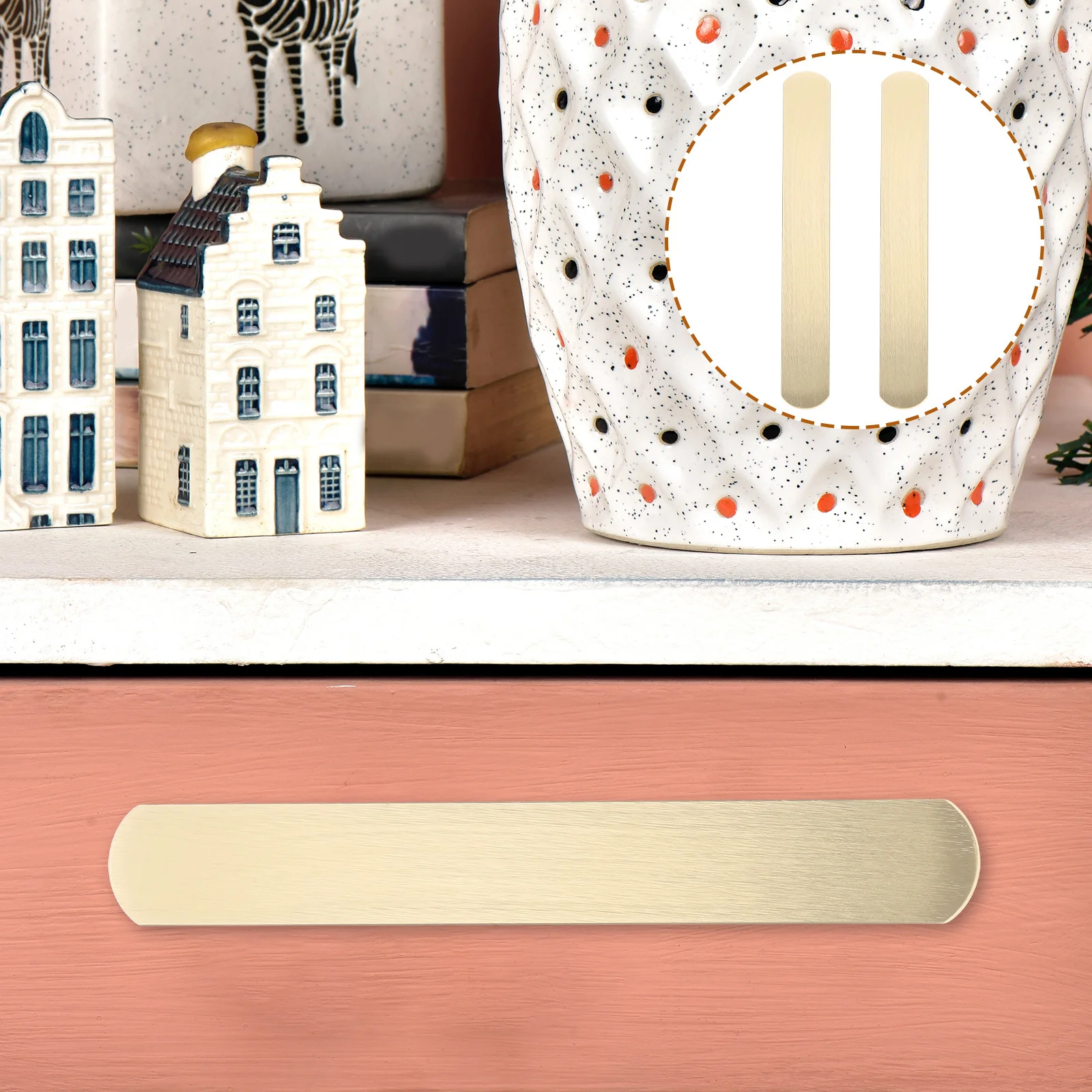 

2Pcs T-Type Cabinet Pull Handles Simple Design for Kitchen Bathroom Wardrobe Drawer Cupboard Door Gold Cabinet Pulls