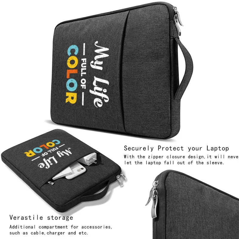 Untuk 11 13 14 15 Inci Casing Tas Laptop untuk HP Dell Huawei Tas Notebook Tahan Benturan Pelindung Membawa Macbook Air Pro