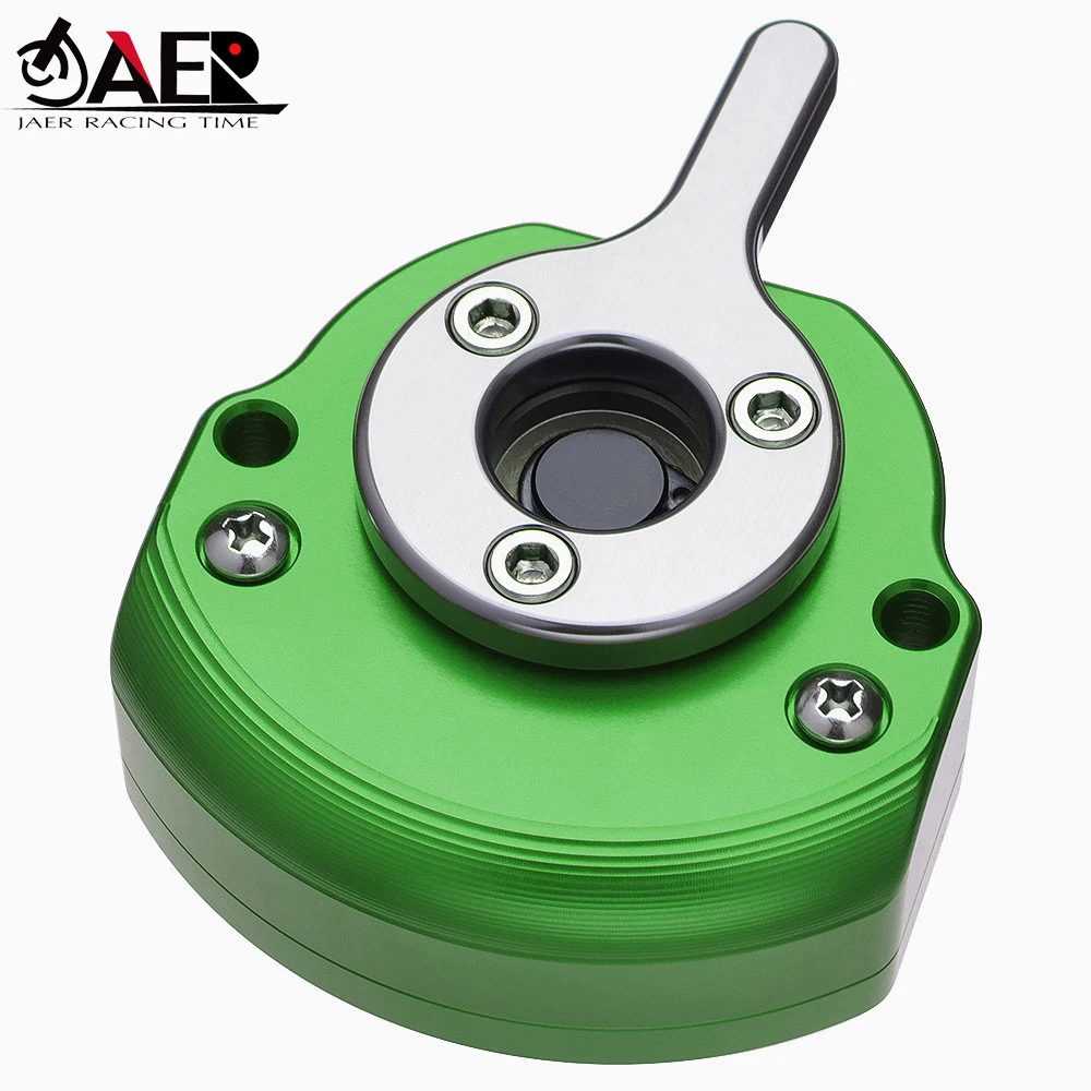 Estabilizador de dirección de amortiguador CNC para motocicleta, Control de seguridad invertido lineal para Kawasaki Ninja 250R 2008-2014 Ninja 300 13-2015