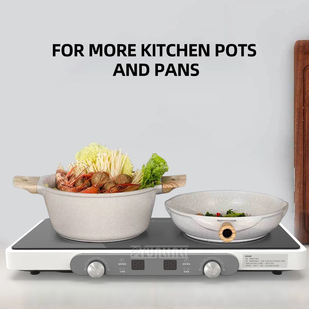 Double Kitchen Cooktop Household Induction Cooker Multifunctional Portable Piastra Ad Induzione Induktions Stove