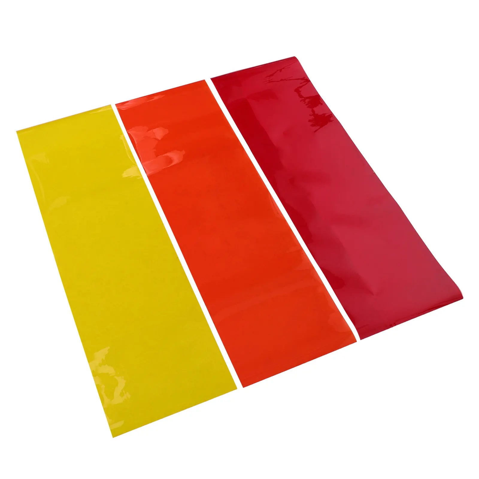 

3 Rolls Self Adhesive LED Light Color Filters Film Diffusing Gel Sheets for Studio Stage Window Home Lighting Warm Tone Filter