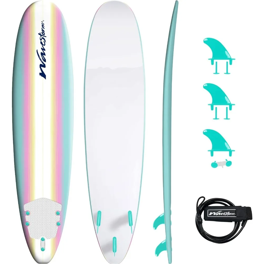 Wavestorm-Planche de Surf Classique en Mousse Souple, 8 Pieds