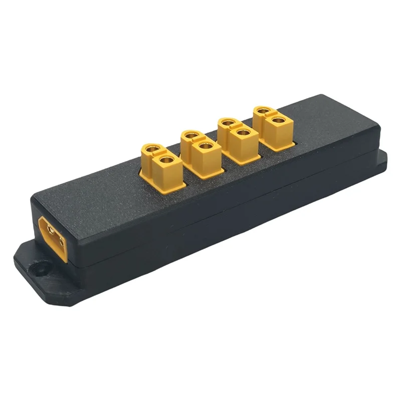 AU61-XT60 Scheda di distribuzione dell'alimentazione a doppio canale da 2000 W Ingresso Uscita a quattro canali Modulo di alimentazione robot modello di aereo RC