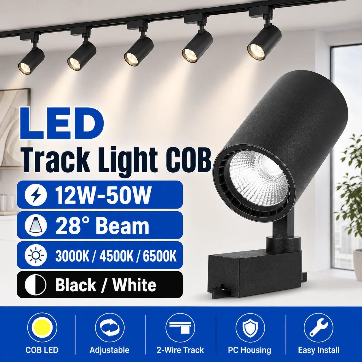 Precise Focused Lighting Diagram