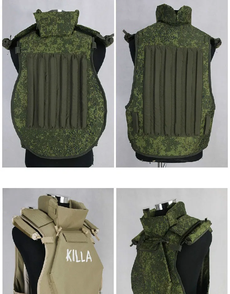 レプリカ ロシア軍 タクティカル 6B13 MOLLE タクティカルベスト キラ