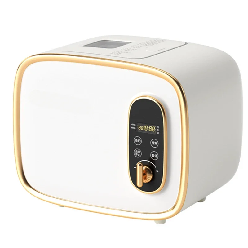 Mini bread machine household automatic intelligent sprinkling fruit and noodles fermentation multi-functional small