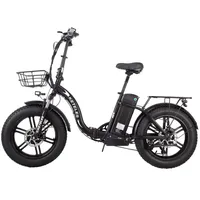 Keteles KF9 Electric bicycle with wide folding frame with 1000W48V18AH  motor lithium battery powerful folding electric bicycle