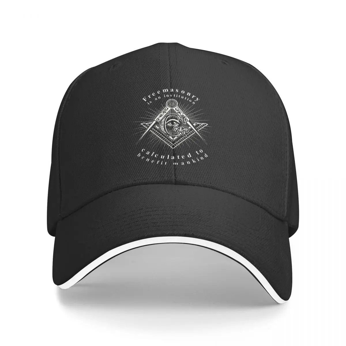 

Дизайнерские мужские бейсболки Freemason Eyes, Кепка с козырьком от солнца, шляпа для защиты от солнца