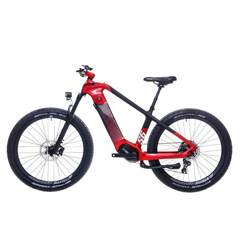 Electric bicycle, lithium battery mid-torque motor, carbon fiber frame
