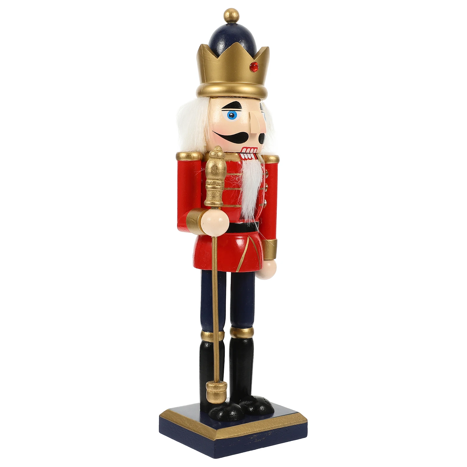 

Nutcracker Hand-Painted Christmas Desktop Decoration Xmas Desktop Christmas Nutcrackers Gift Home Wedding Party Ornament