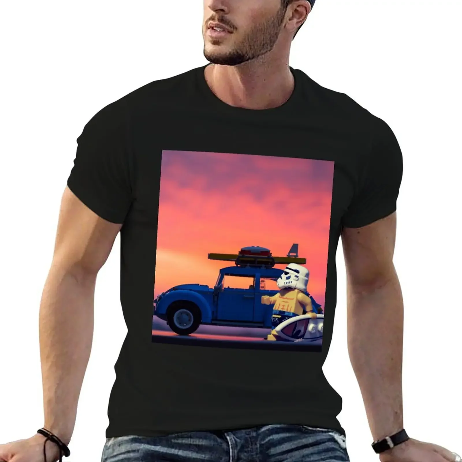 

Summer Sunset Volocho T-Shirt croswit shirt man custom t shirt gifts for boyfriend vintage anime shirt workout shirts for men