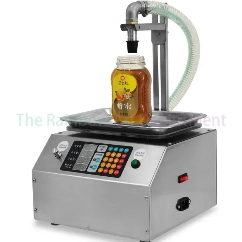 

Fully Automatic Dispensing Filling Machine Flow Weighing Type Honey Sesame Sauce Edible Oil Viscous Glue Liquid Filling Machine