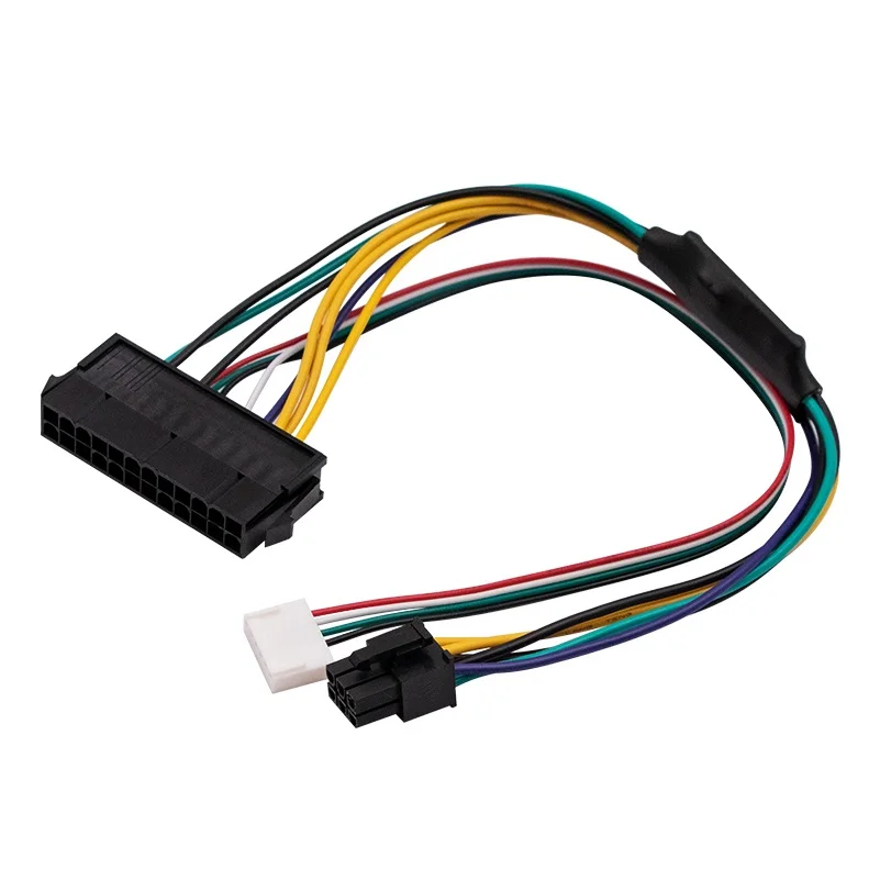 30CM Modular Power Supply Cable ATX 24Pin 24 Pin Female to 6Pin 6-Pin Male Mini 6Pin Connector for HP Elite 8100 8200 8300 800G1