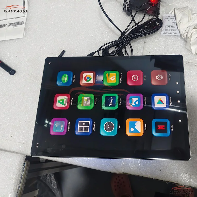 

13,5-дюймовый 1920X1280 HD Wi-Fi Android подголовник автомобильный ТВ-монитор плеер подходит для развлекательной системы заднего сиденья Porsche (поворотный) ﻿