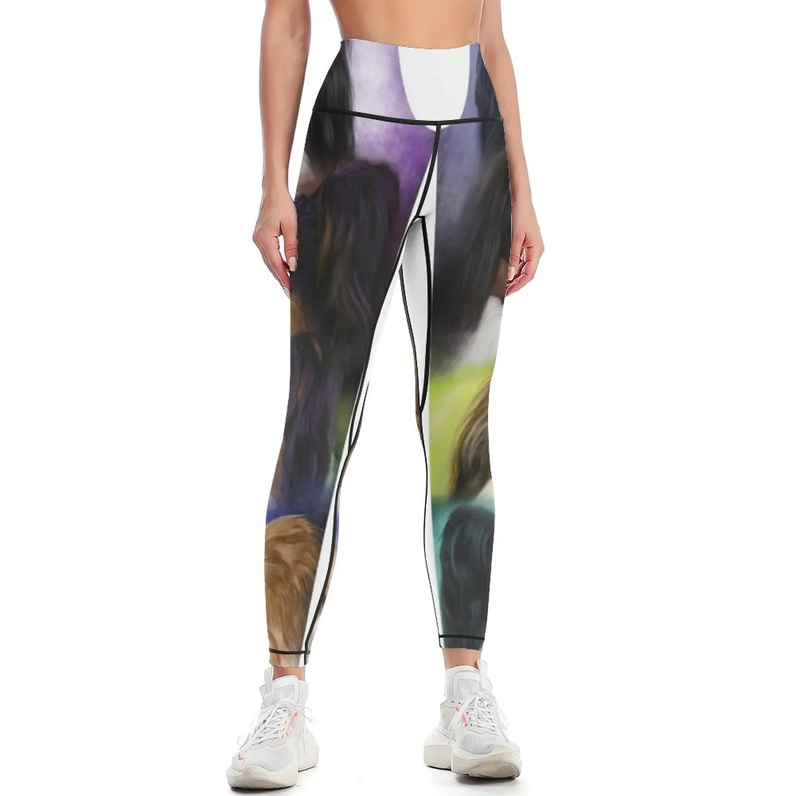 Papillon dog Leggings high waist Sports pants woman Women's pants Women's gym Womens Leggings