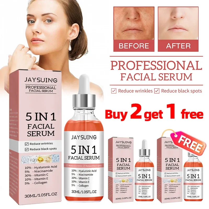 

Facial Serum Face Lifting Firming Moisturizing Reduce Black Spots Blackheads Wrinkles Removal Shrink Pores Anti Aging Skin Care