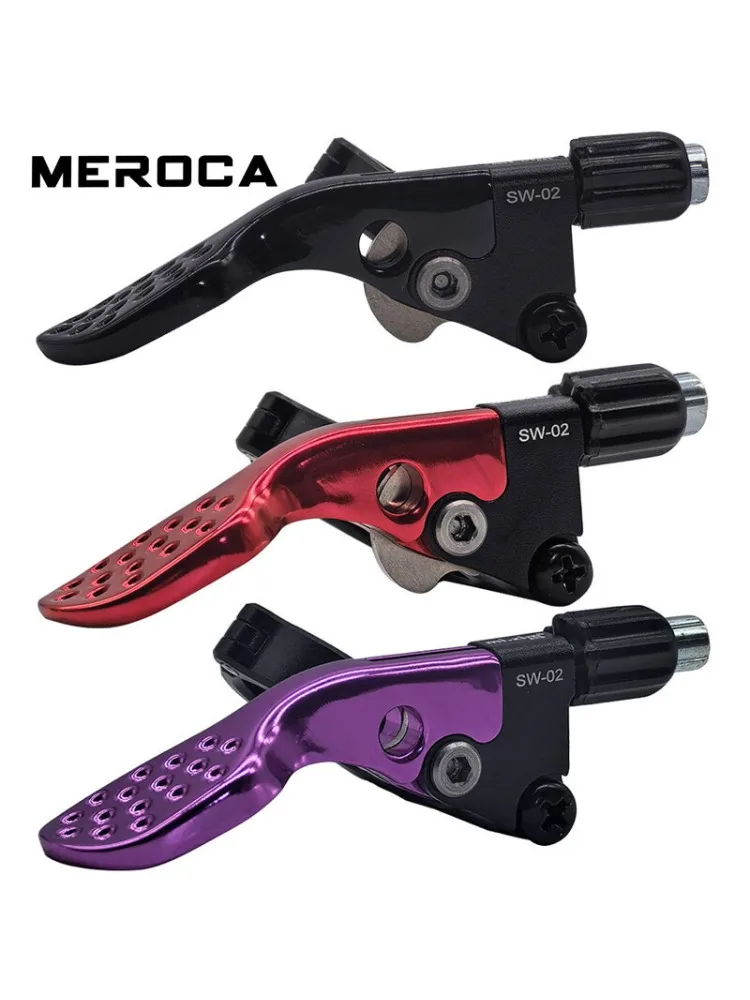 AliExpress MEROCA MTB Bicycle Dropper Seat Post Lever 22.2mm Wire Control Mountain Road Bike Seat Tube Switch Height Cable Adjustable Lever