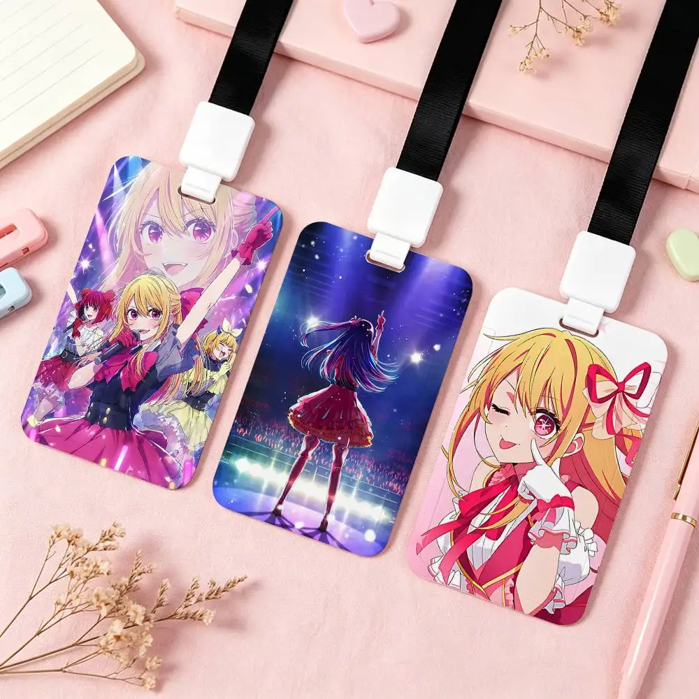 Anime O-Oshi No Ko-S NFC Contactless Sliding Card Sleeve For Student Cards, Bus Cards, ID Cards, And Work Permits