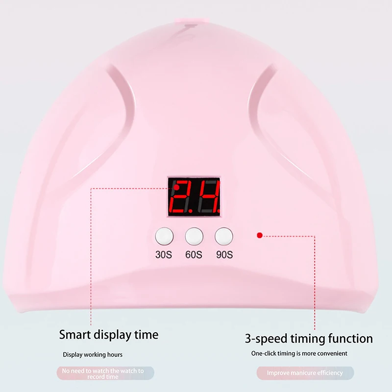 36 واط جيل طلاء الأظافر مستشعر الأشعة تحت الحمراء ورنيش علاج آلة مسمار مسمار العلاج بالضوء آلة USB مسمار مصباح 12 الأشعة فوق البنفسجية المصابيح ضوء علاج