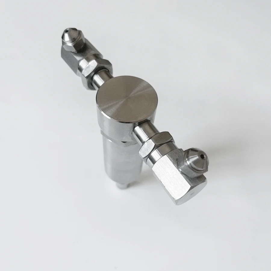 

Stainless Steel 3D Rotating Car Washing Nozzle 1/2" High-pressure Automatic Rotary tank Cleaning Nozzle