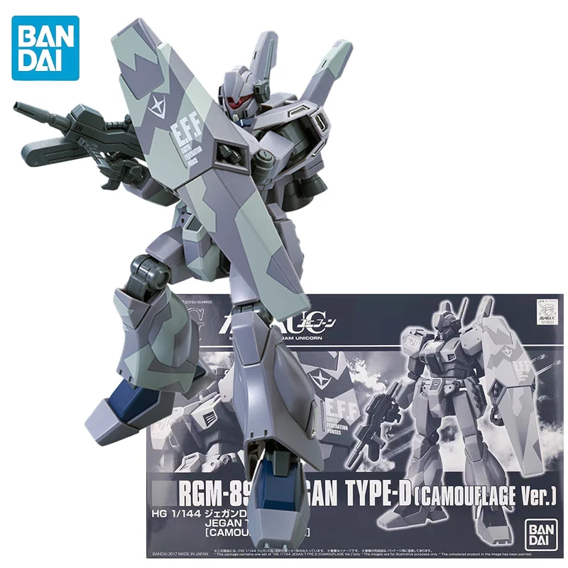 

BANDAI PB LIMITEDG HG:UC 1/144 GUNDAM RGM-89D JEGAN TYPE-D [CAMOUFAGE Ver.] Anime Action Figures Assembly Model Collection Toy