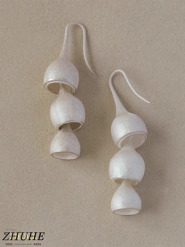 Modeschmuck-Accessoires, einzigartige abgestufte Pod-Ohrringe für Damen und Herren, trendige Statement-Ohrringe für den täglichen Gebrauch auf Partys