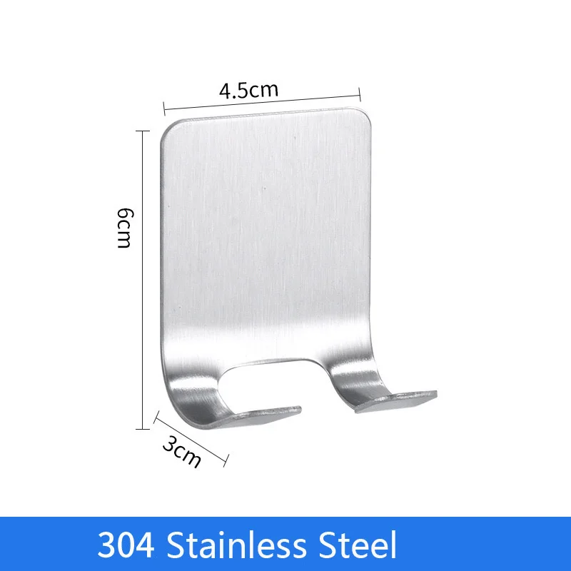 1PC Bathroom Shelf Razor Stand Wall Razor Holder Shower Razor Blade Holder Shaver Holder For Bathroom Hook Hanger Shaving Holder - view 2