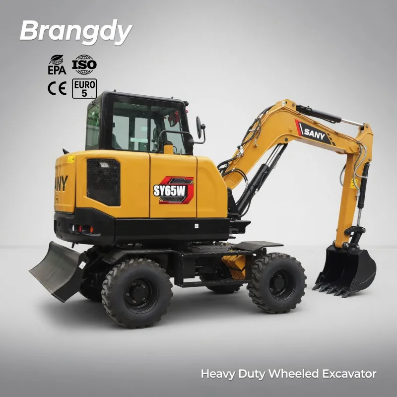 

Wheeled Excavator Yuchai Engine Hydraulic Drive 8.5Ton CE Certified For Municipal Landscape Farm Water Conservancy