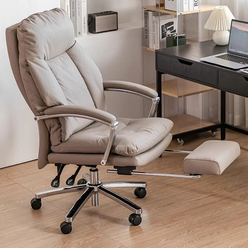 Recliner Office Chair Ergonomic Gamer Nordic Rolling Designer Swivel Bedroom Computer Chair Armchair Sillas Luxury Furniture