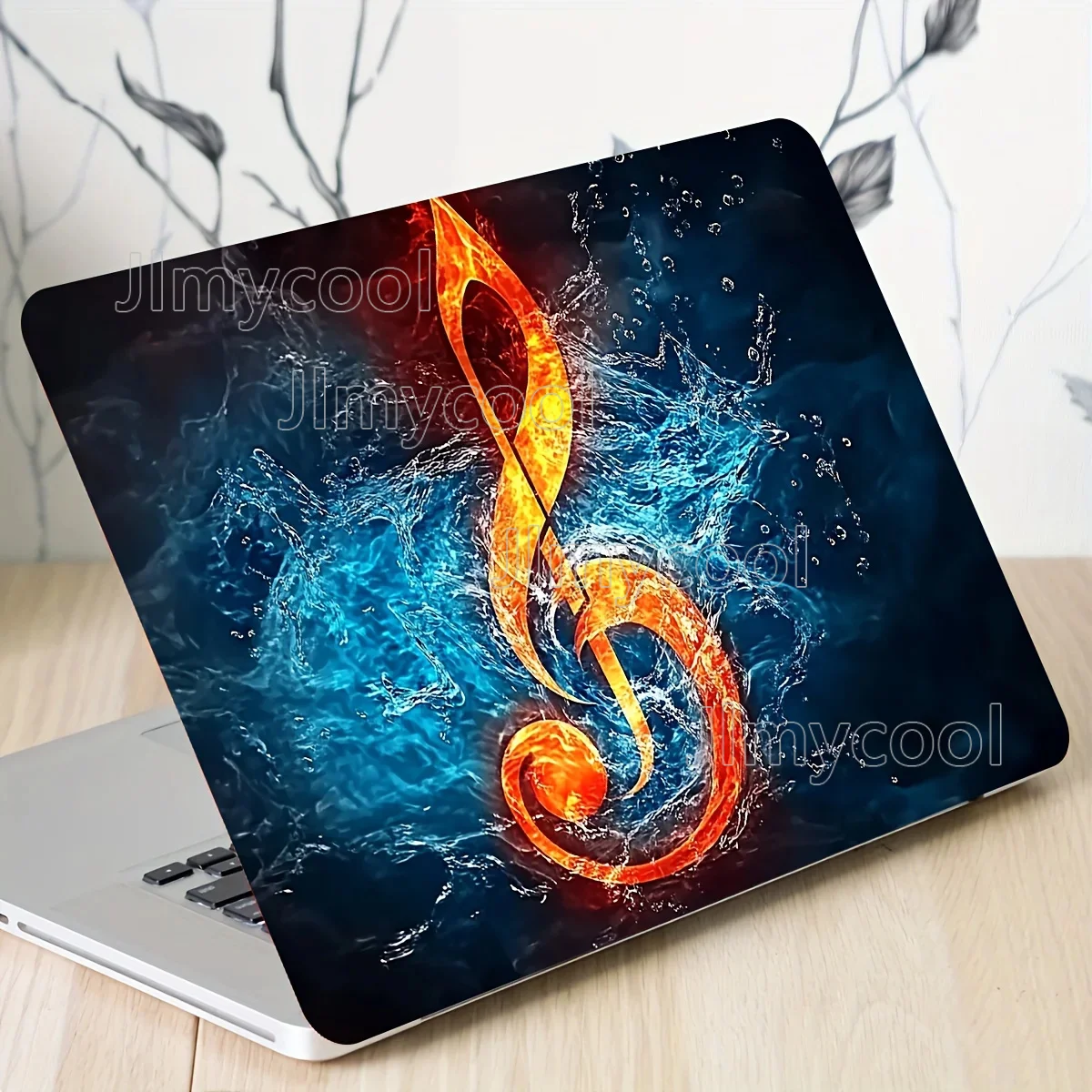 

2 Pieces of Vinyl Notebook Computer Leather Stickers Self-adhesive Waterproof and Scratch Resistant Stickers