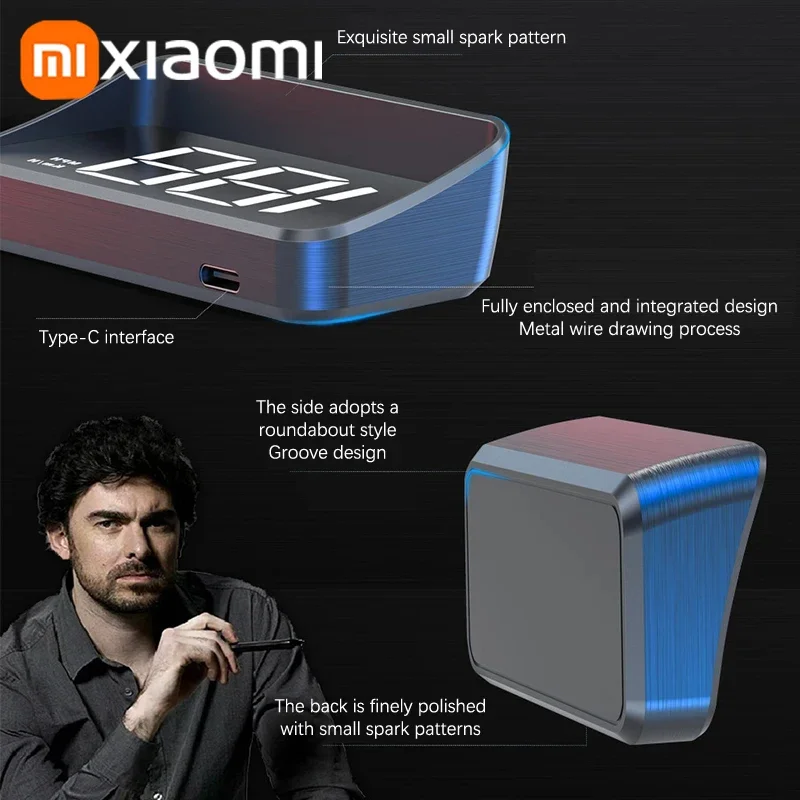 Xiaomi Car Speedometer HUD Head UP Display Digital Speed Meter Windshield Projector Vehicles Truck Auto Electronics Accessories