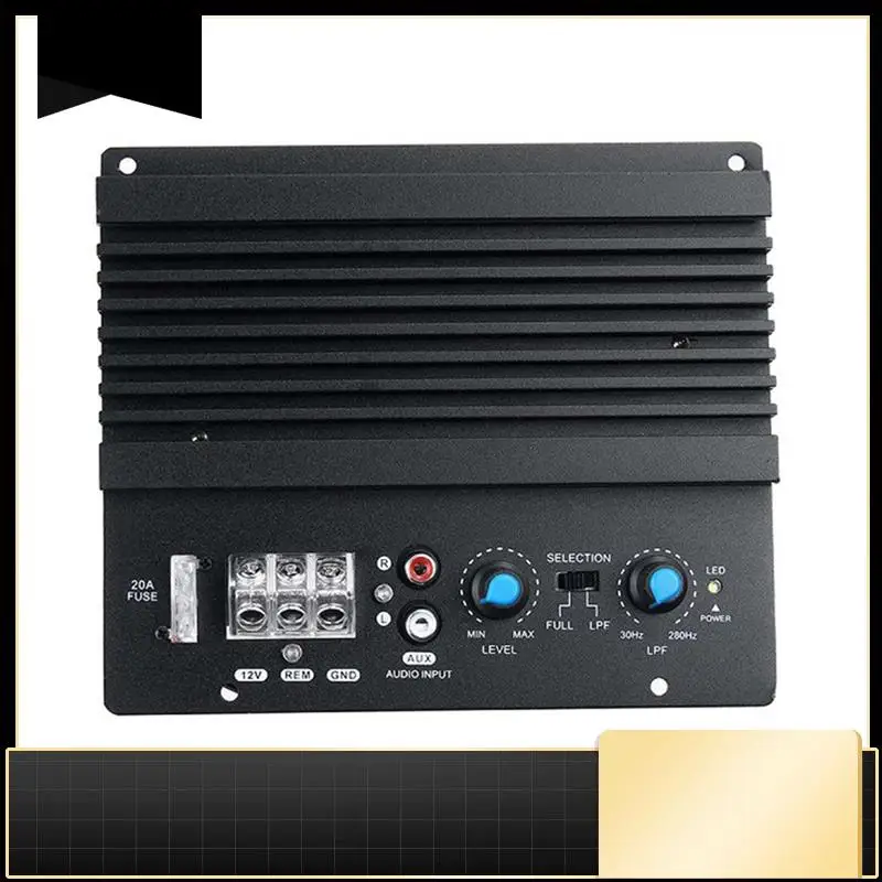 N33R-12V 600W High-Power Car Power Amplifier Board Module With Subwoofer For 8-12 Inch Bass