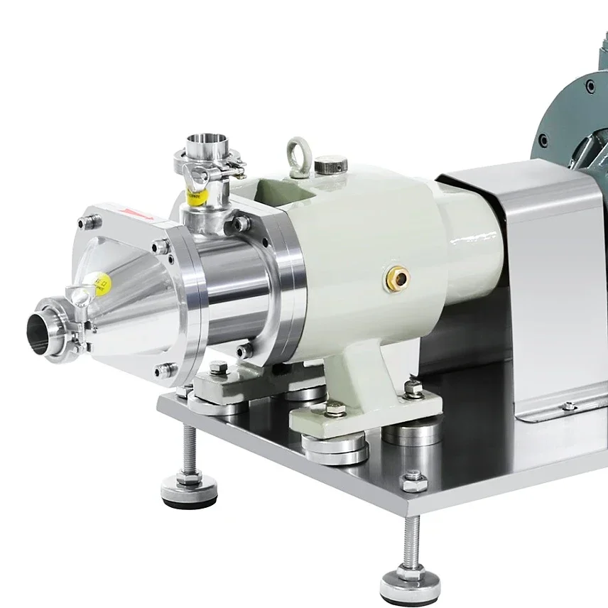 2026nb KEDUN for high viscosity 1000000cps solid particle without damage stepless speed motor Sanitary Twin Screw Pump