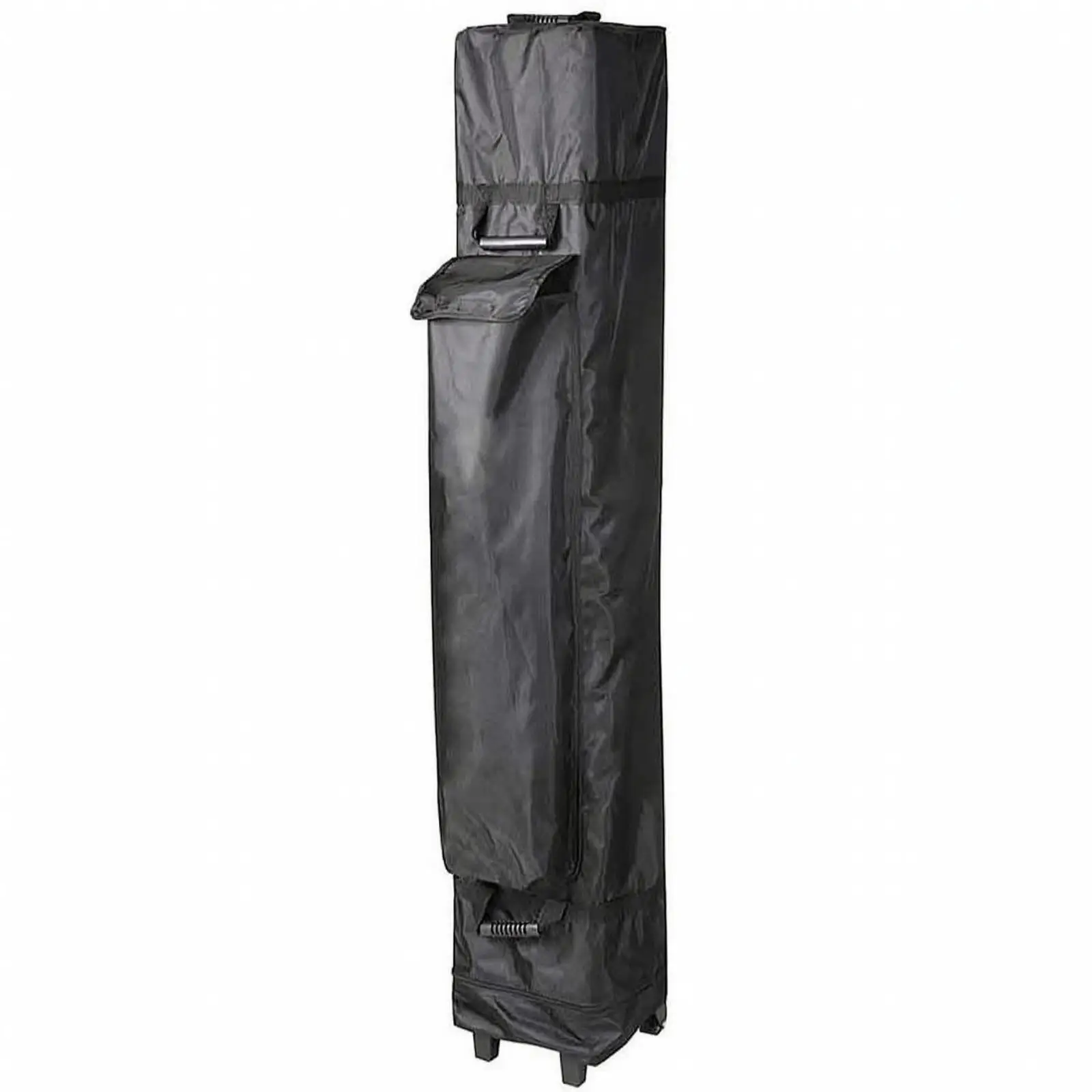Tall Rectangular Tent Storage Bag with Rolling Wheels for Camping Gear Organization and Vehicle Based Outdoor Trips