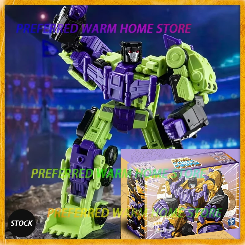 In Stock Dr.Wu DW-ES03-08 CYBER HERCULES Devastator Scrapper Hook Mixmaster Scavenger Bonecrusher Long Haul Movable Model Toys