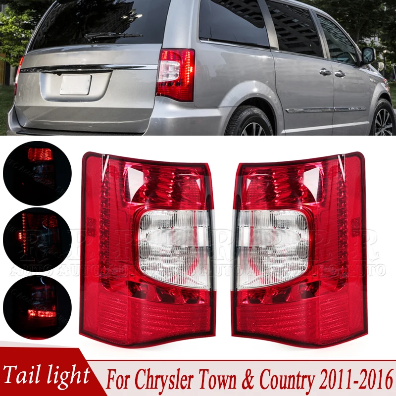 

For Chrysler Town & Country 2011-2016 Tail Lamp Assembly Rear Brake Stop Reverse Light Turn Signal LIght Taillight 5182530AE