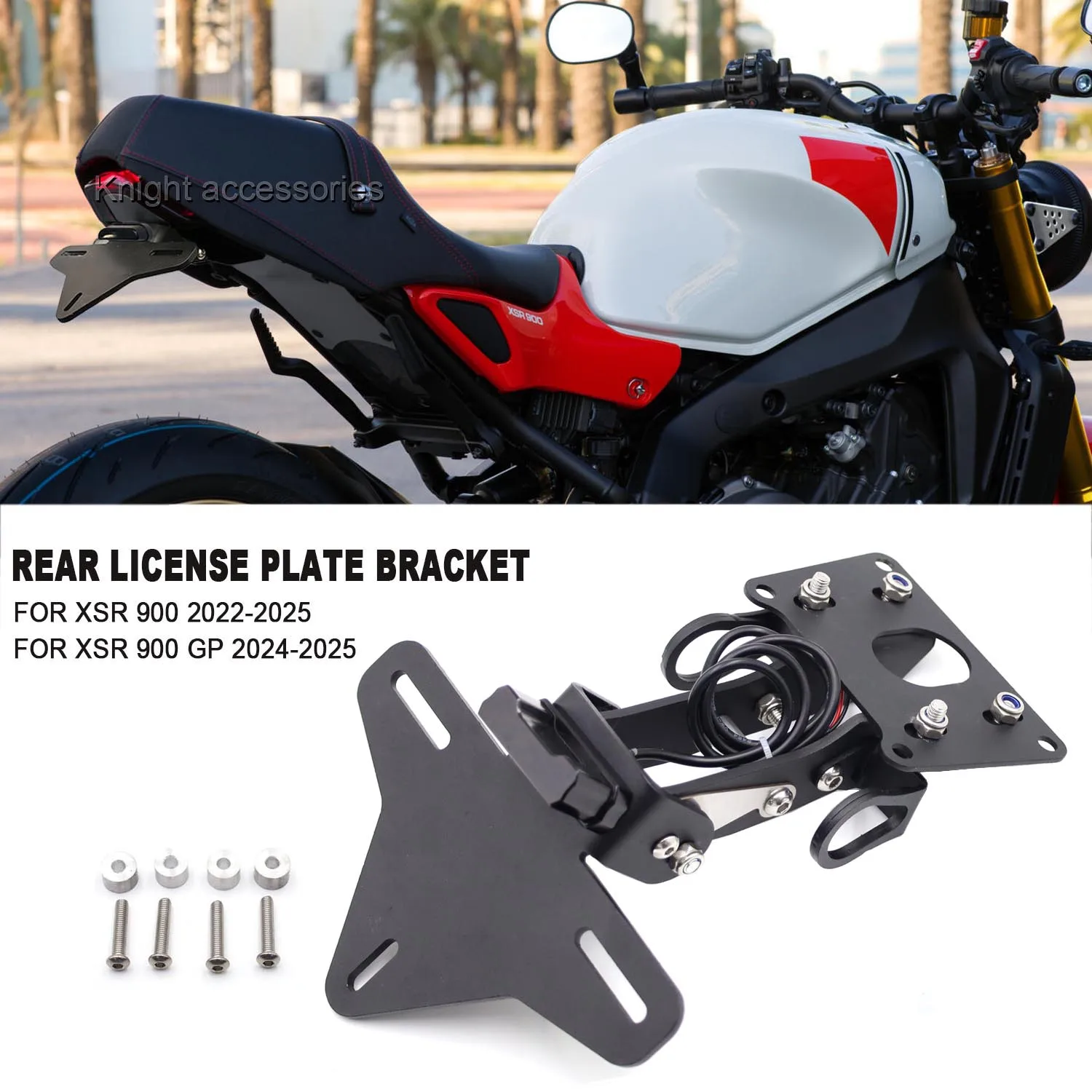 

Motorcycle License Plate Holder Fender Eliminator Registration Bracket For XSR900 xsr900 2022 -2025 XSR900 GP 2024 2025