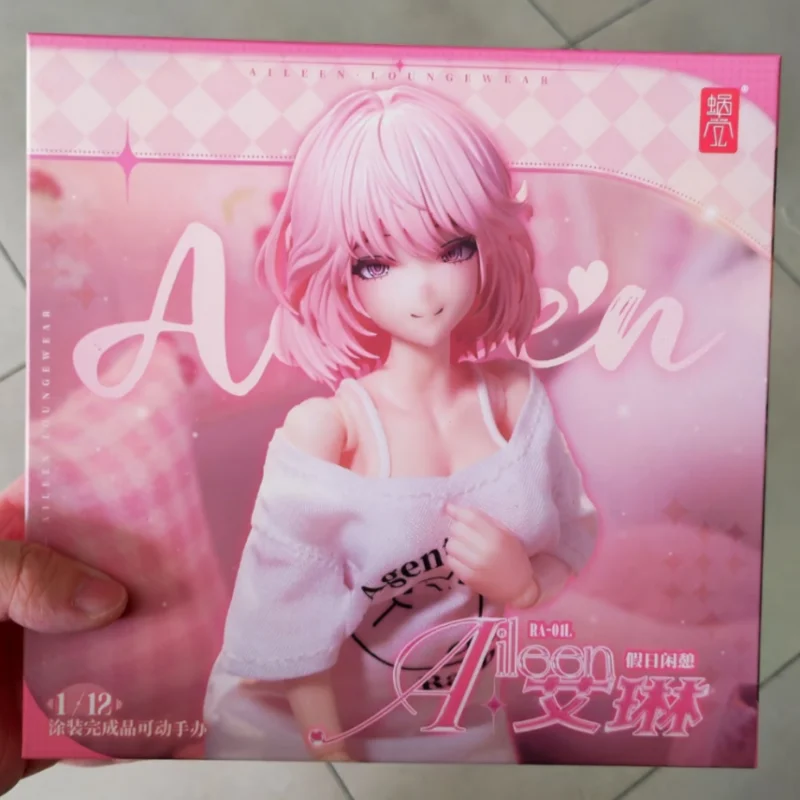 

Подлинная равликовая оболочка Ra-01l Aileen, масштаб 1/12, аниме-фигурка, красивая девушка, домашняя одежда, подвижная модель игрушки, в наличии