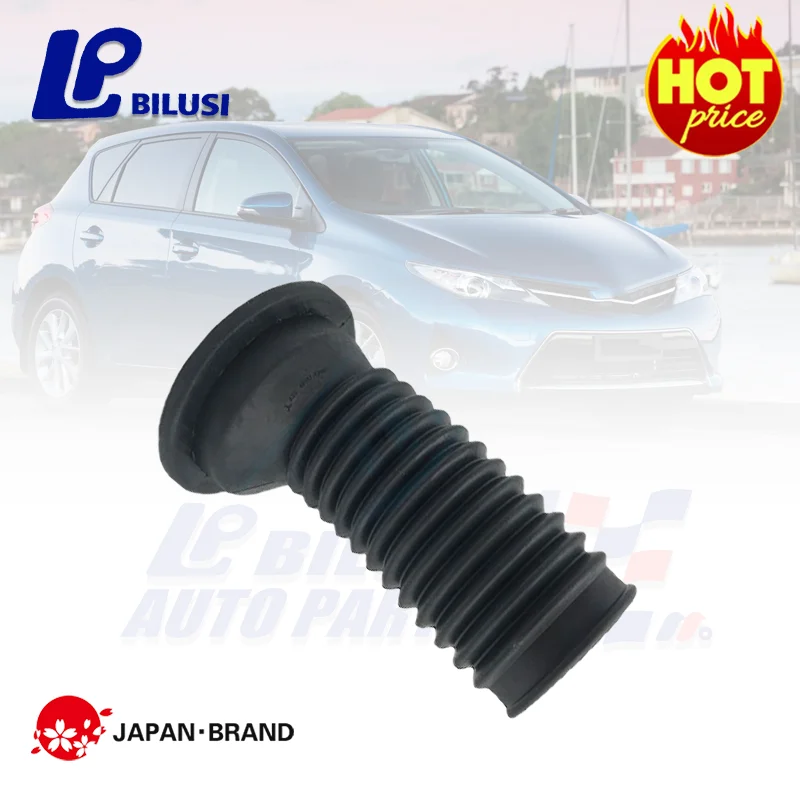 Bilusi 48157-02090 48157-02020 Rubber Shock Absorber Dust Boot for Toyota Corolla 2004-2017 ZZE122 NZE120 CE140