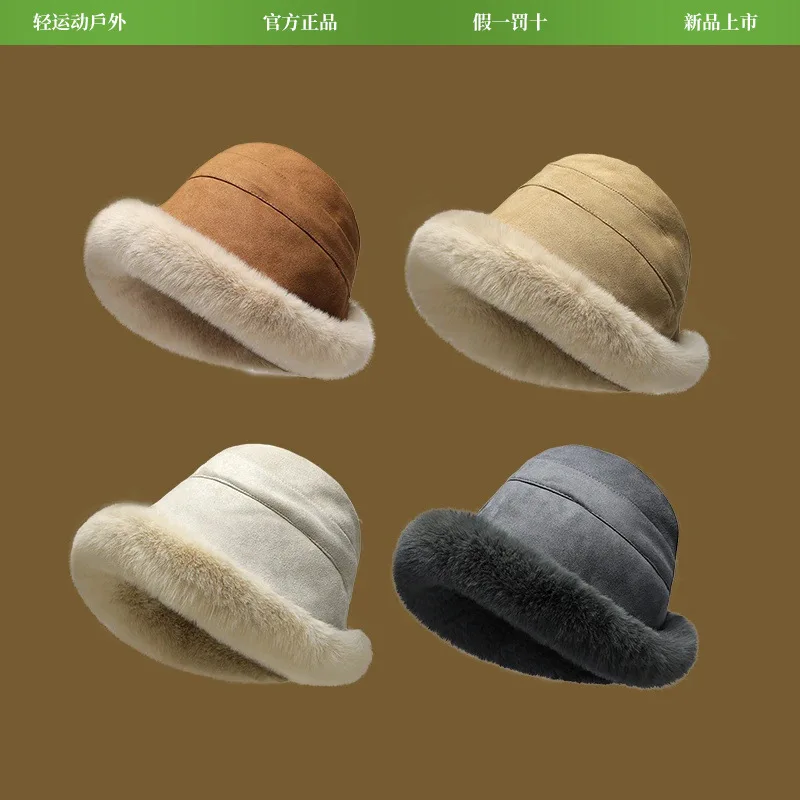 Plush Fisherman Hat Women Winter Gorros Invierno Hombre Jerseys De Mujer De Invierno Japanese Mongolian Hat Ear Protector