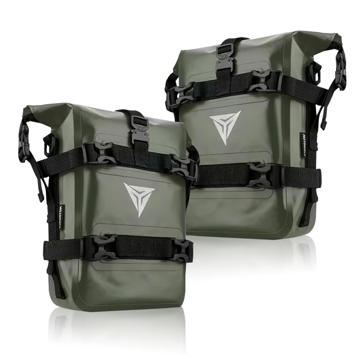 2PCS motorfiets bumpers tas waterdicht 5L-8L motorfiets zijframe tas motorfiets crash bar tas universeel gereedschap opbergtas