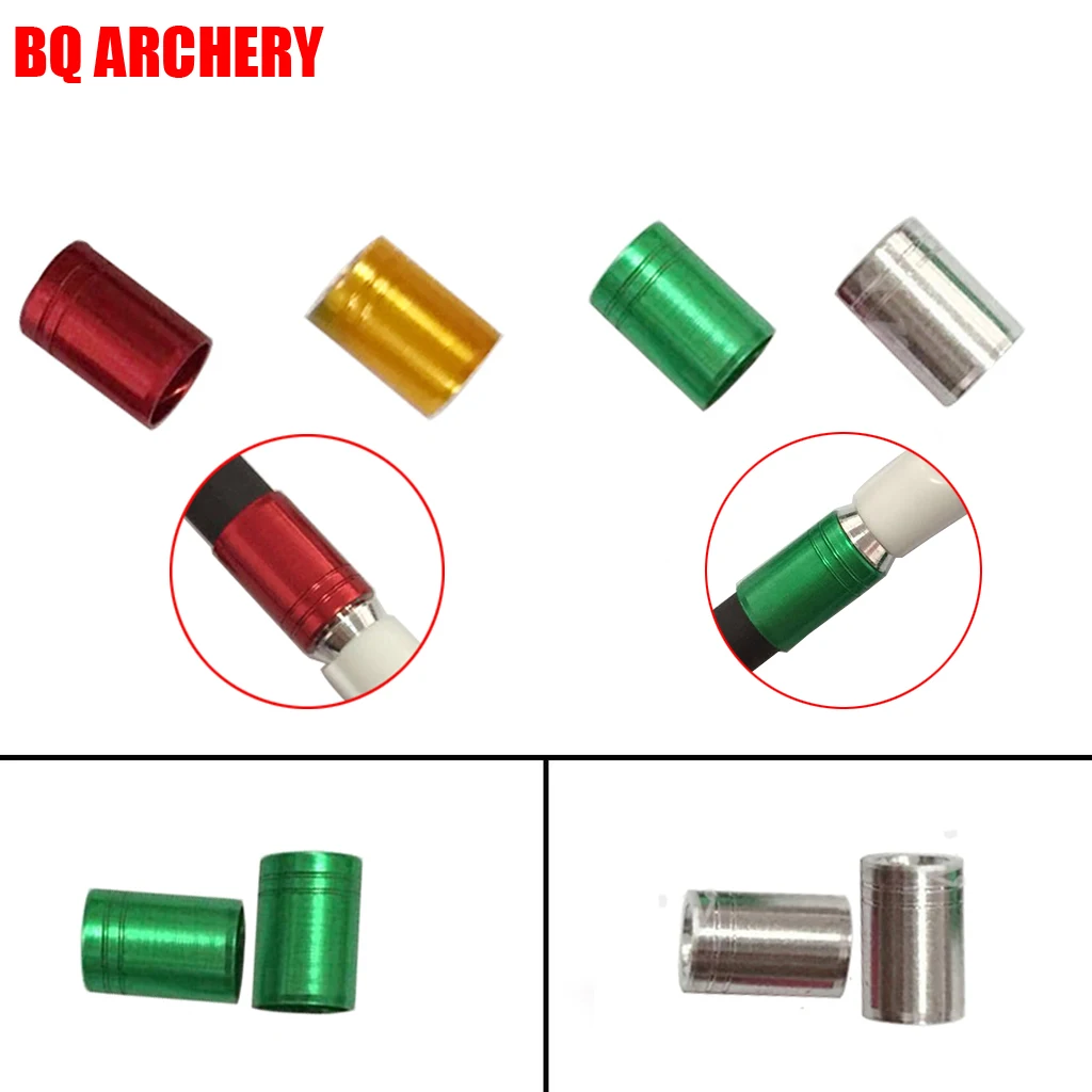 Explosion-Proof Archery Arrow Ring for Hunting, Recurve Bow, Shooting Accessories, OD5.5, 5.7, 6.0mm, 50Pcs