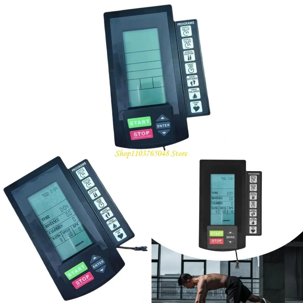 Monitor Velocímetros Sensor de Ritmo Cardíaco Universal Bicicleta eléctrica Medidor LCD para entusiastas del fitness